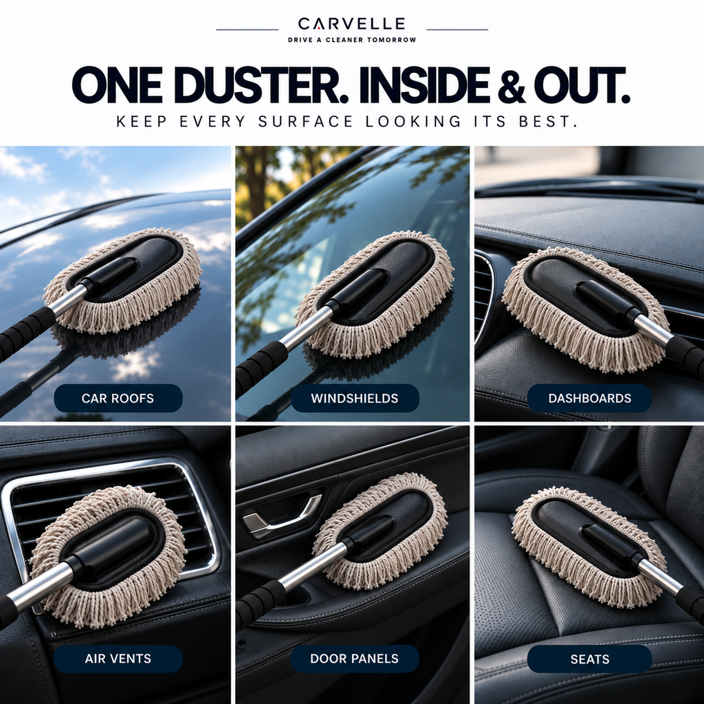 Car Duster - Scratch-Free Extendable Exterior Cleaner