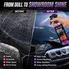 Ceramic Car Coating Spray - Mirror Shine in Minutes