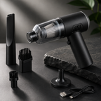 Portable Cordless Handheld Vacuum - Clean Tight Spaces Easily